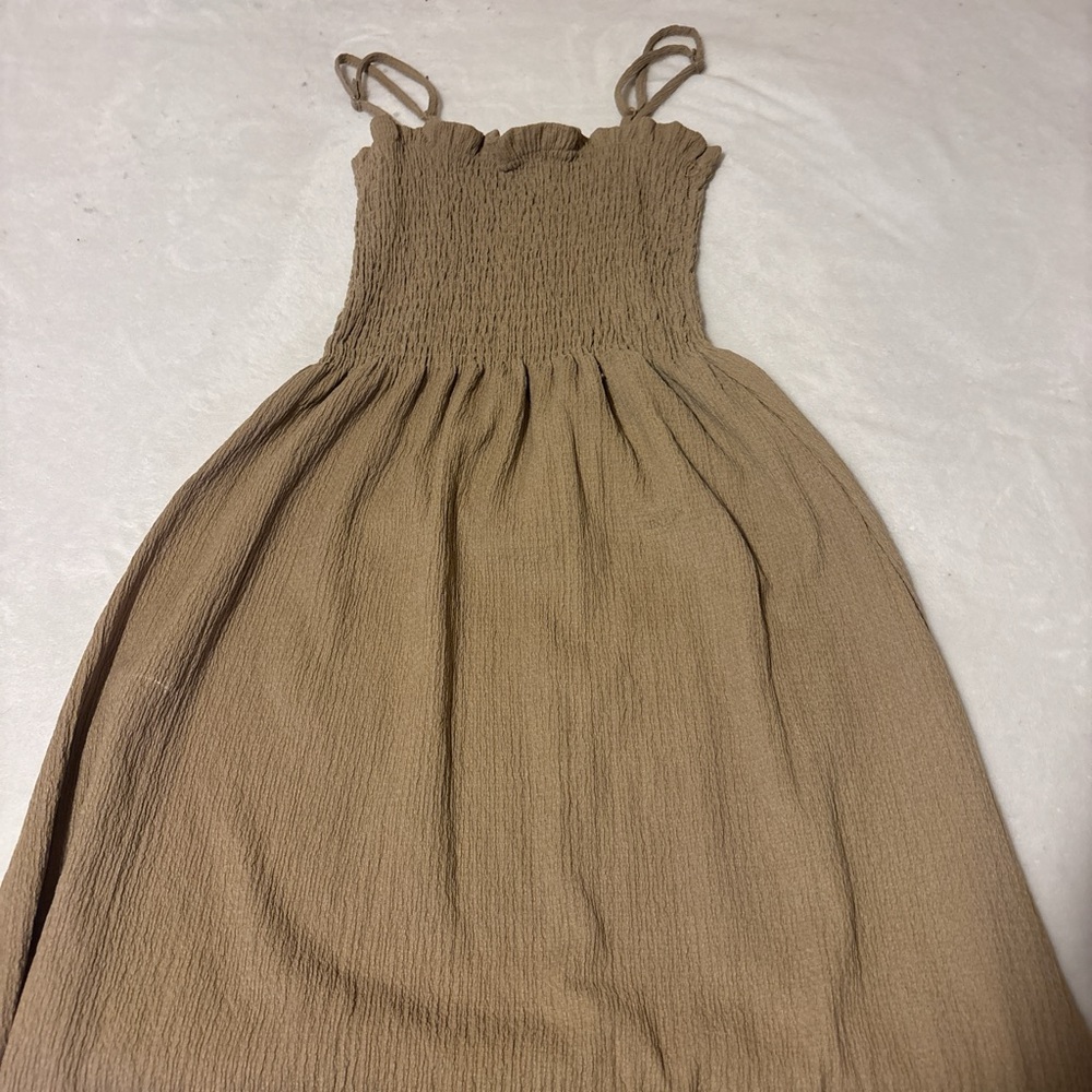 Brown sundress